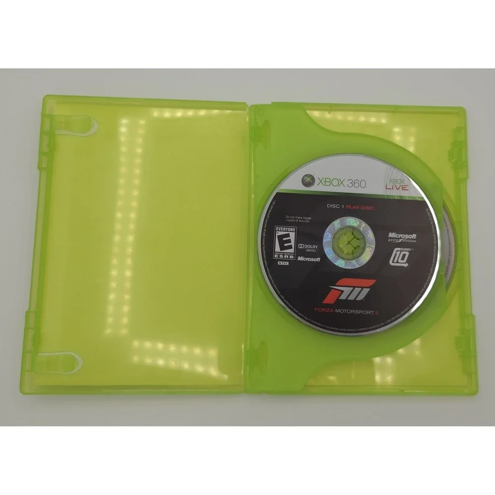 Forza Motorsport 3 - Walmart Exclusive - Xbox‎ 360 - Case & 2 Discs - Tested